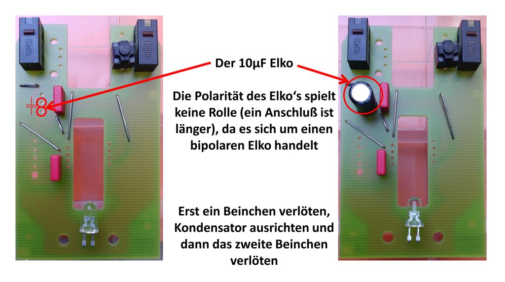 Elko bestücken